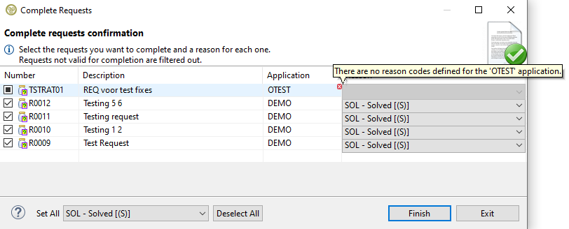 EWM Complete Request wizard no reasons for app.png