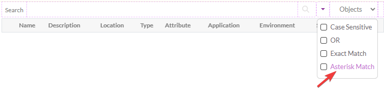 Octo asterisk search option.png