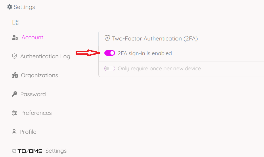 Octo user settings account disable 2fa.png