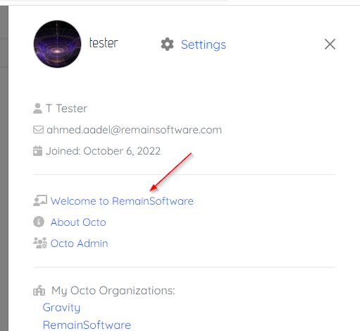 User settings welcome admin btn.png