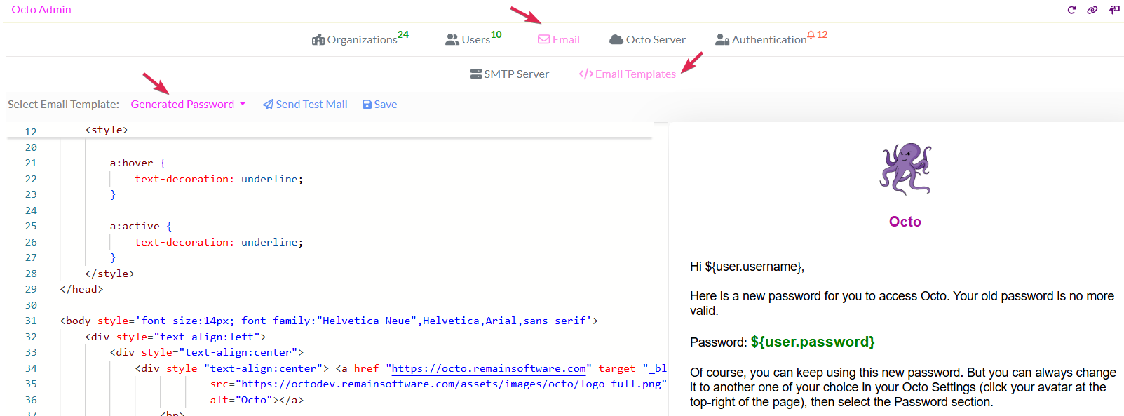Octo admin email admin template.png
