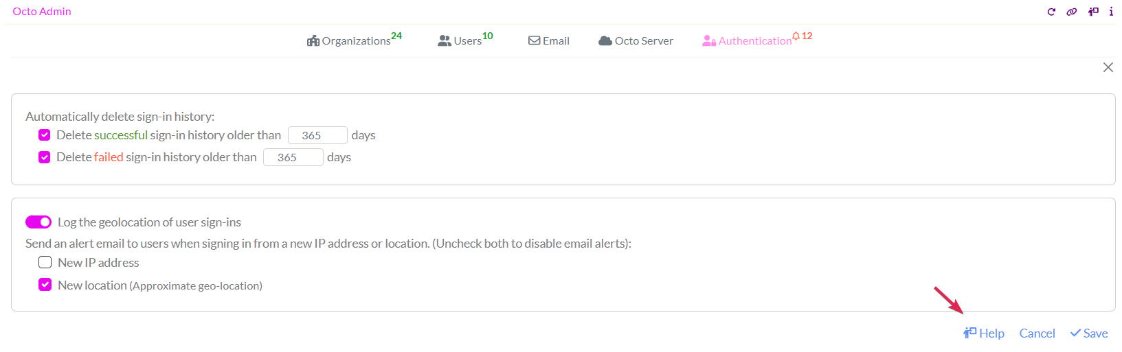 Octo admin authentication settings.png