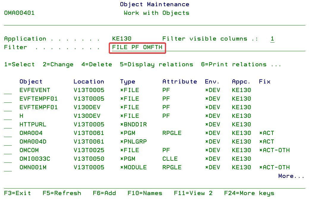 T0033 Search Filter Obj Maint1.png