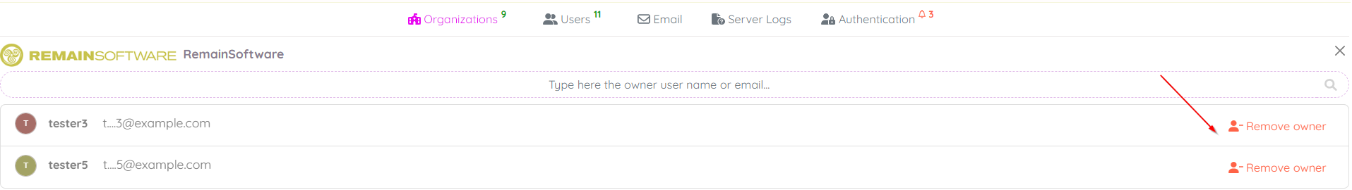 Octo admin org owners remove owner.png